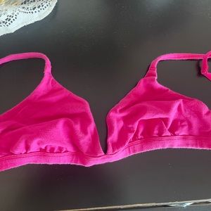 Skims cotton triangle bralette